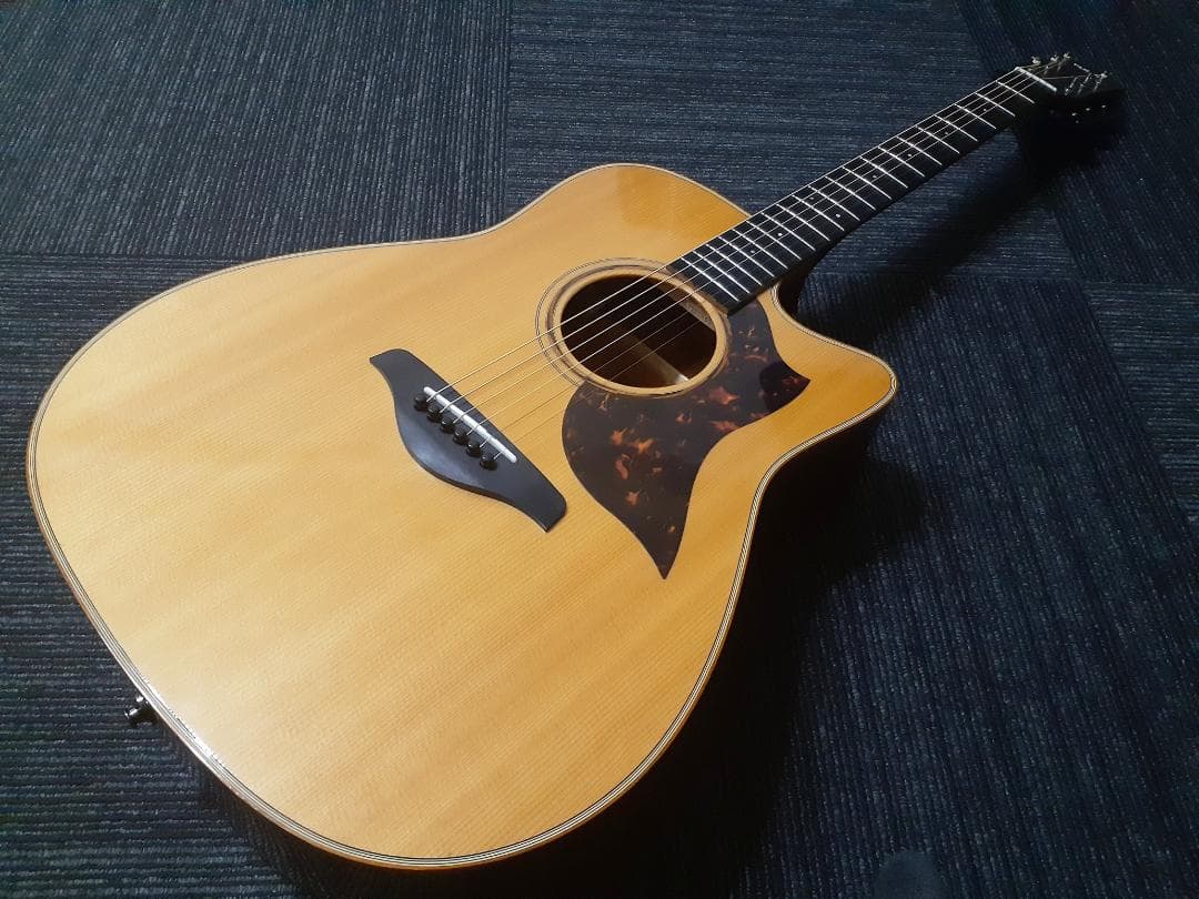 YAMAHA オール単板 A3M エレアコ 純正ケース・付属品おまけ多数あり