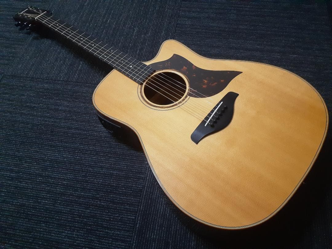 YAMAHA オール単板 A3M エレアコ 純正ケース・付属品おまけ多数あり