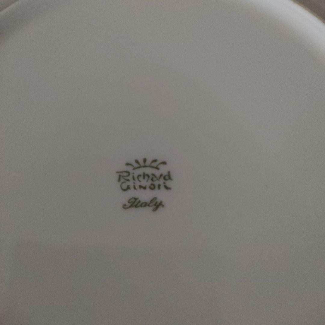 Richard Ginori ホワイト皿 3枚セット