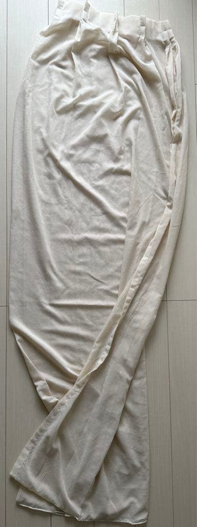 Little Rooms カラーシフォンカーテン2倍ひだ　100×200