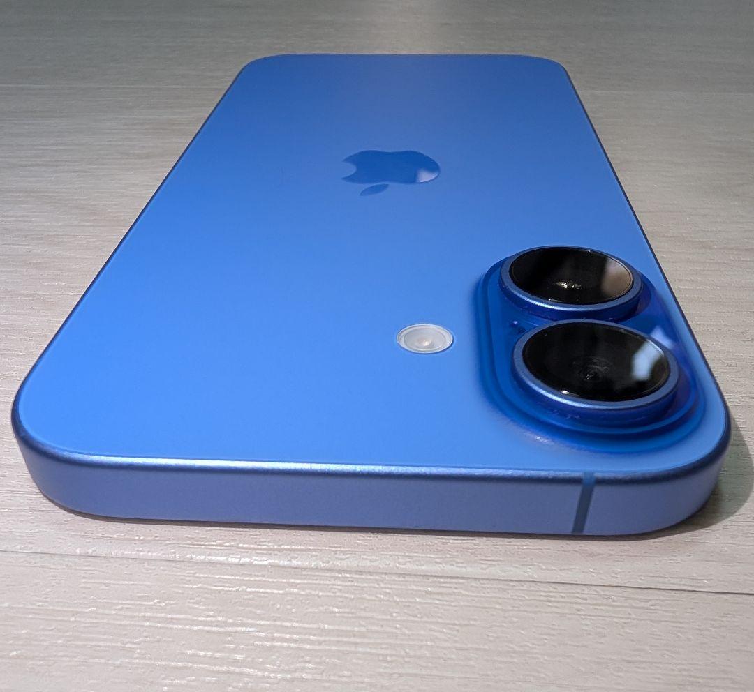 iPhone 16 128GB SIMフリー　ウルトラマリン