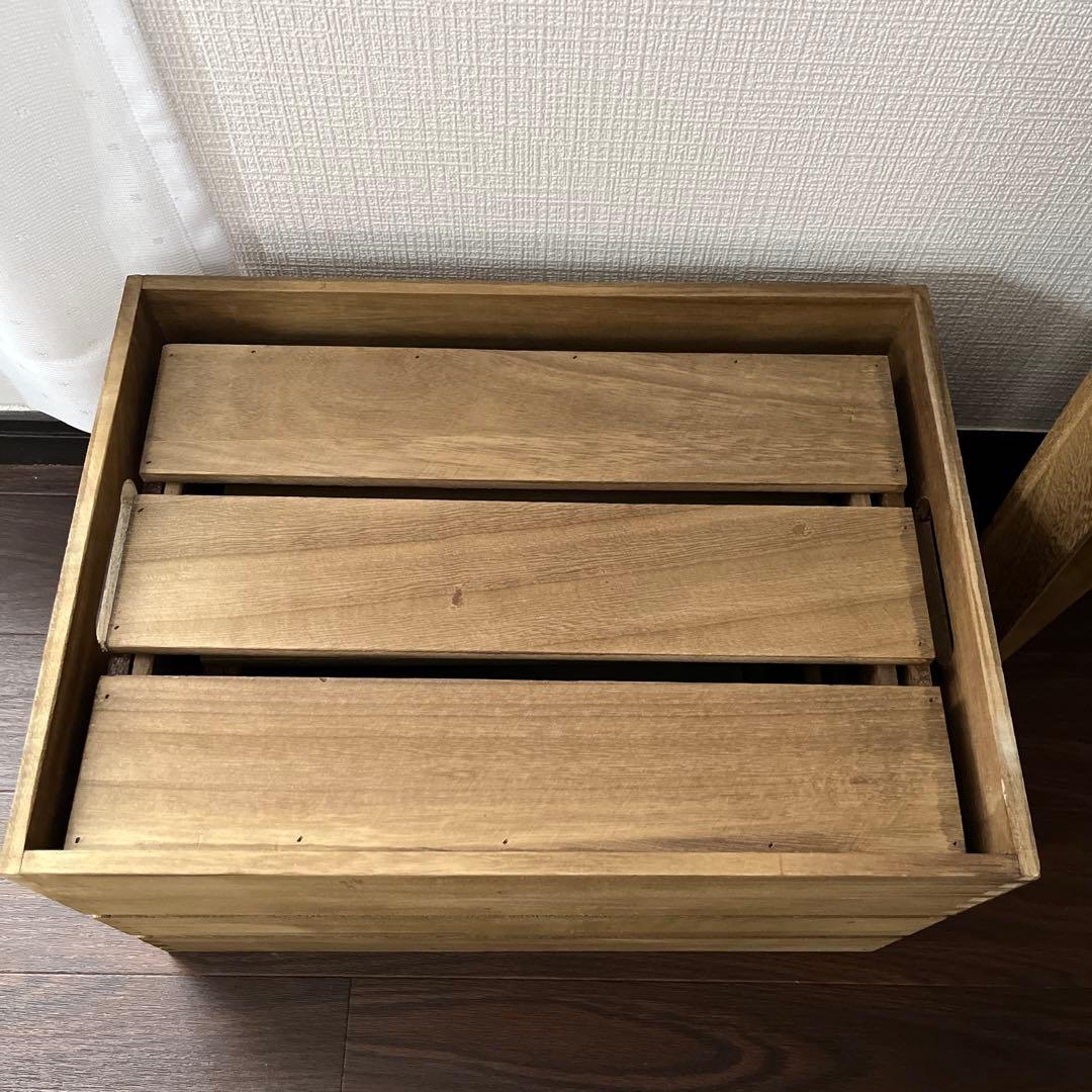 ふた付き木箱3サイズセット　新品