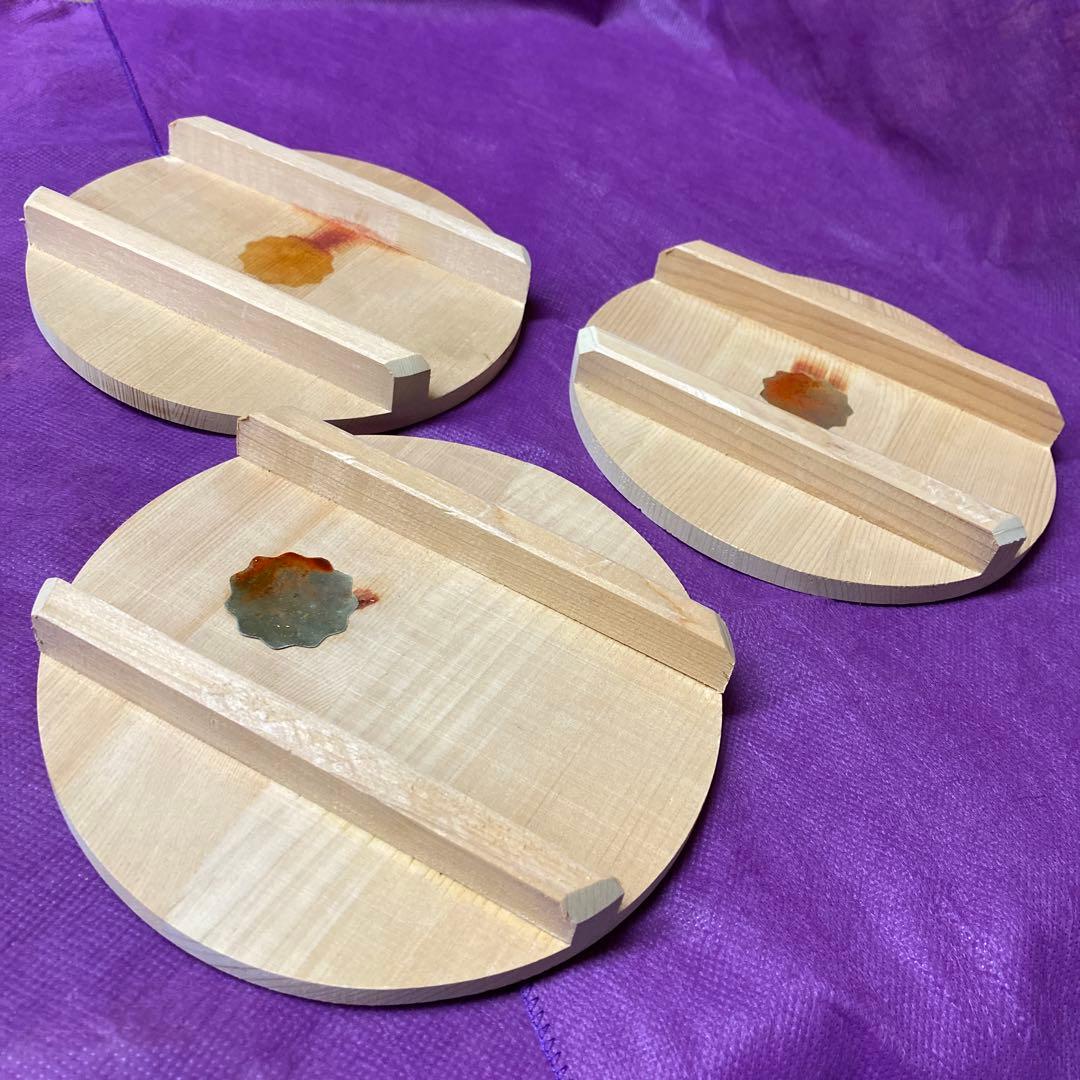 【未使用】木曽さわら　すし桶　寿司飯　ちらし桶　木製　おひつ　ミニおひつ