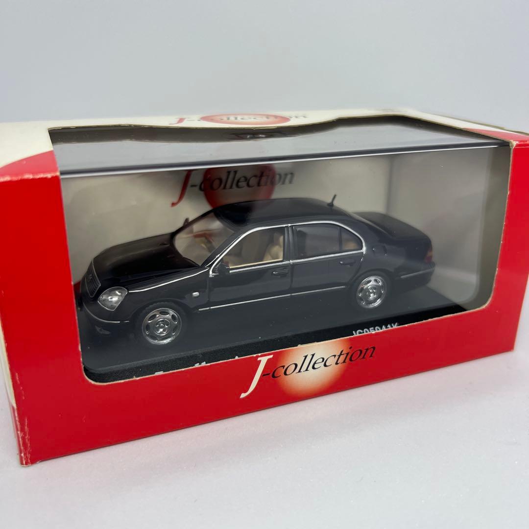 京商 TOYOTA CELSIOR ミニカー ブラック J-collection