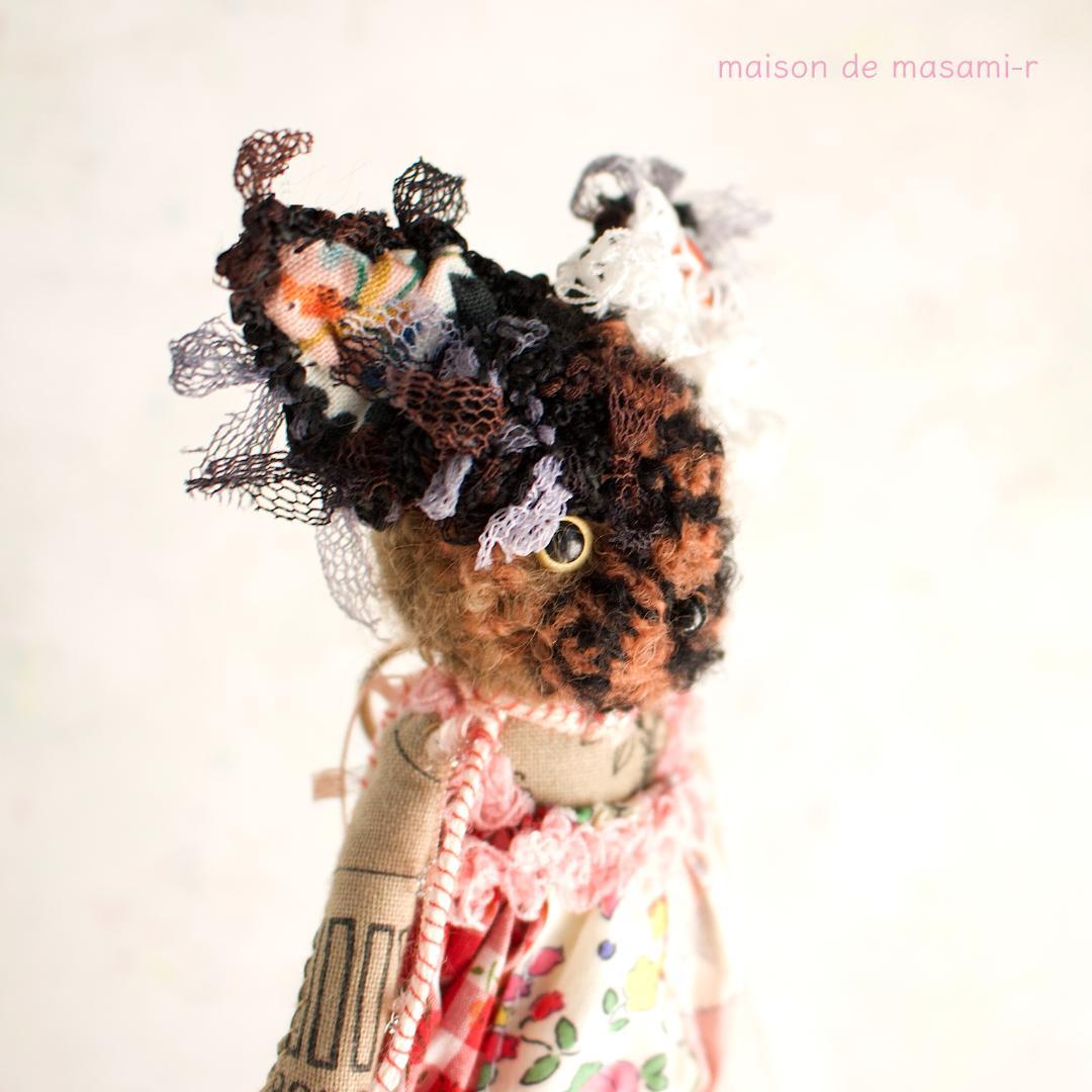 サビ猫のミニぬいぐるみ 14cm バックチャーム付き リバティ