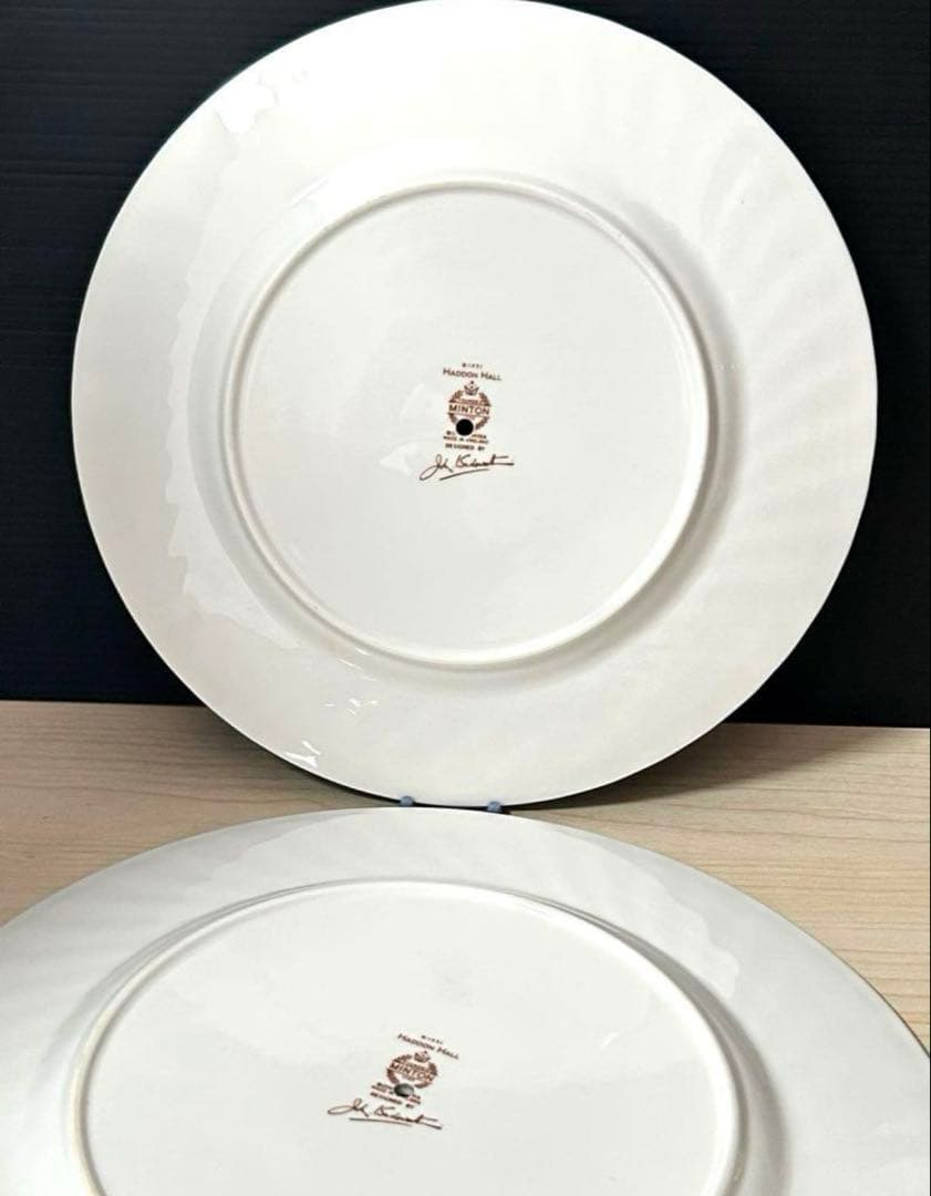 ※元箱付属未使用保管品　ミントン　ハドンホール　ケーキスタンド 2段