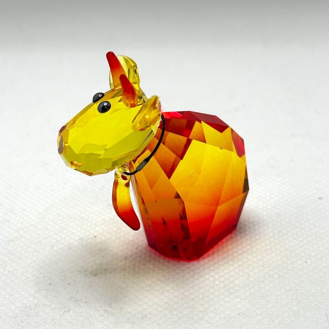 ★スワロフスキー★クリスタル製　フィギュリンホットチリモー　オブジェ　2013年