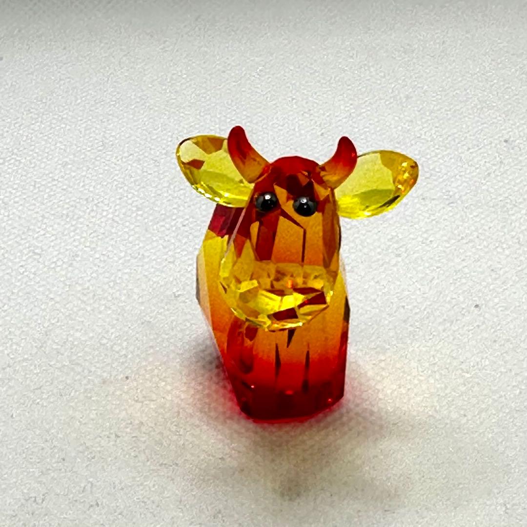 ★スワロフスキー★クリスタル製　フィギュリンホットチリモー　オブジェ　2013年