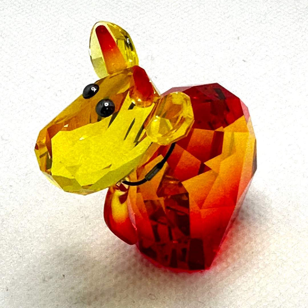 ★スワロフスキー★クリスタル製　フィギュリンホットチリモー　オブジェ　2013年