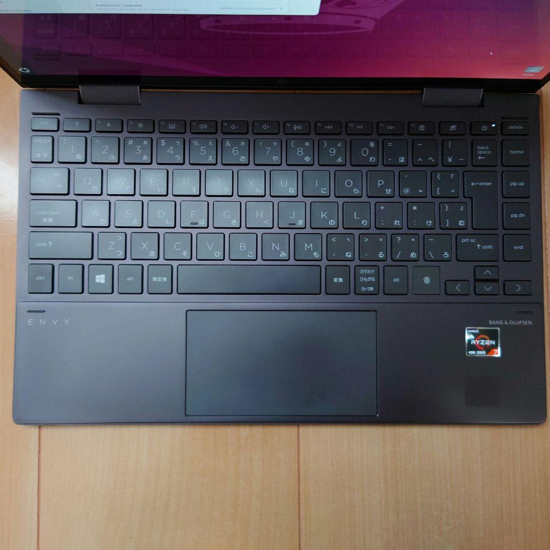 HP Envy x360 Convertible 13.3インチ Ryzen 7