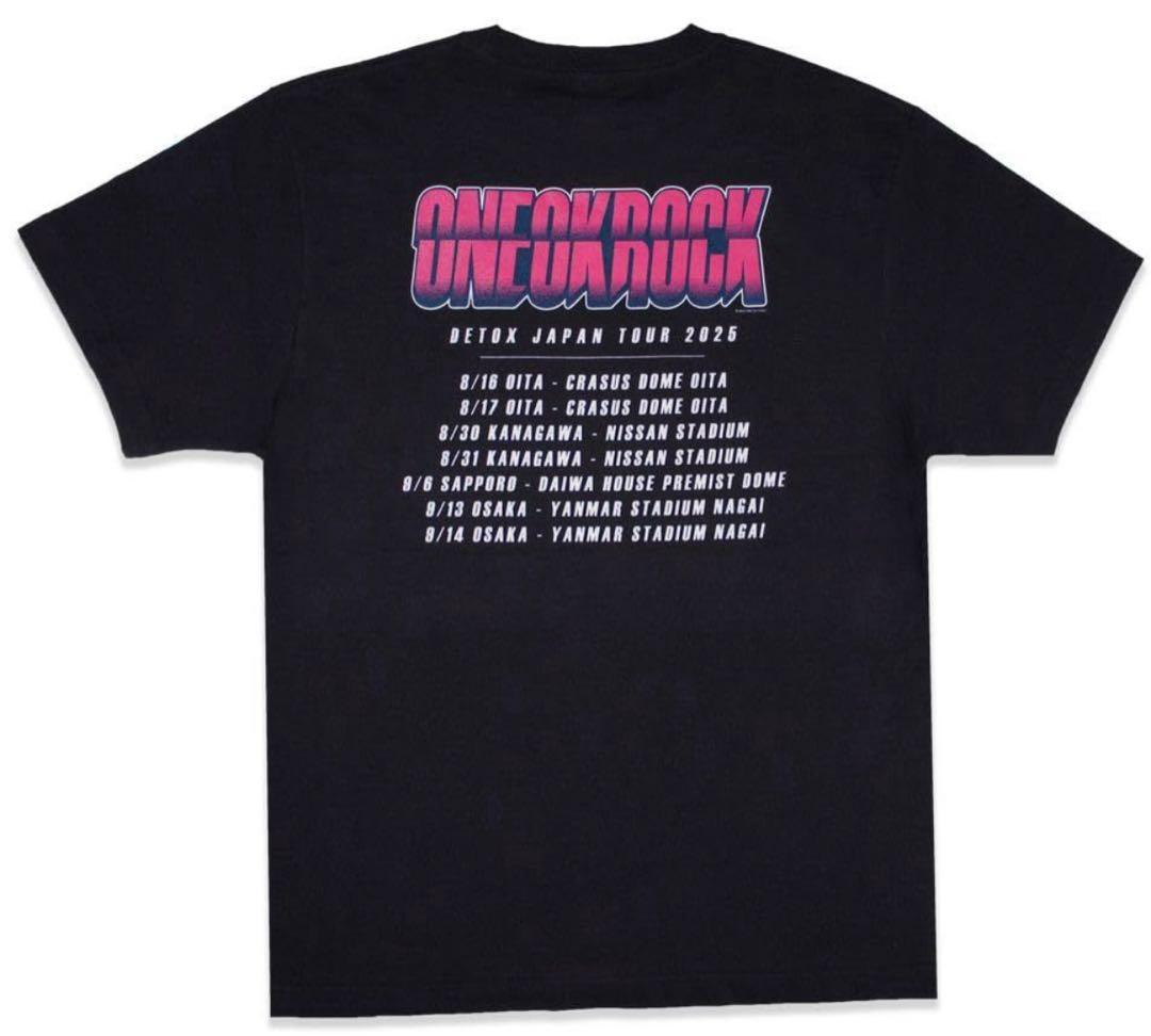 【新品】ONE OK ROCK DETOX 2025 ツアー Tシャツ L