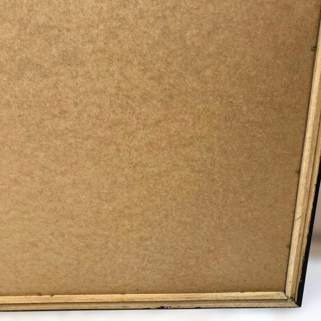 クリムト絵画　額縁付き　縁黒ゴールド　大きい イタリア製　番号　レトロ