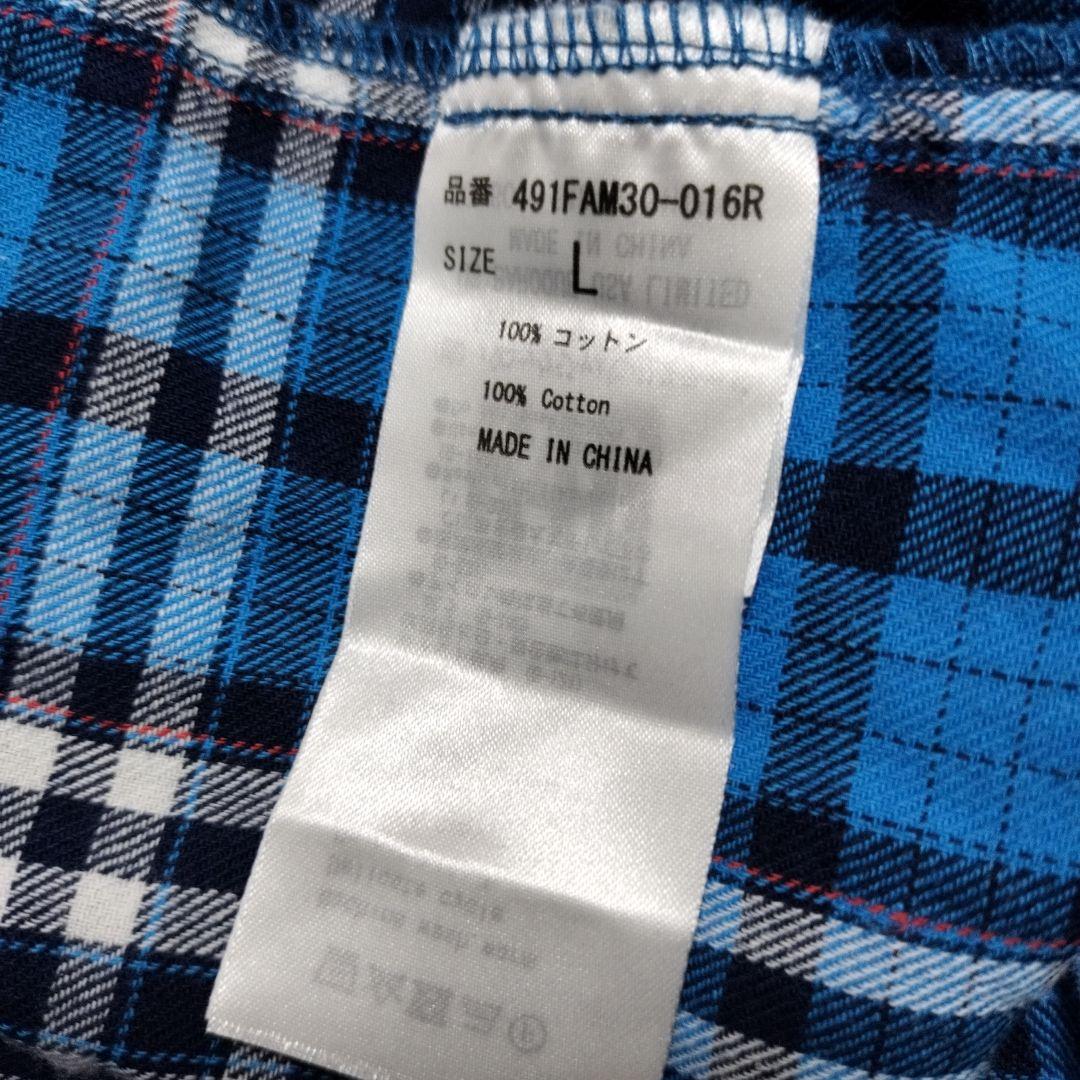 R4G リアルアキバボーイズ 長袖シャツ チェック L