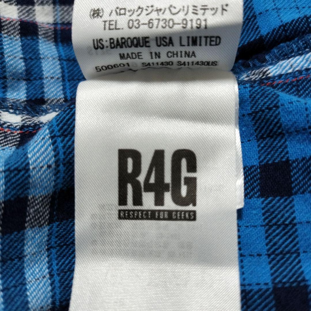 R4G リアルアキバボーイズ 長袖シャツ チェック L