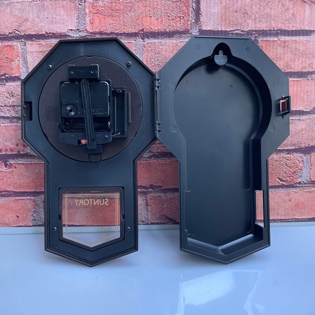 サントリー アンティークBOSS 非売品 未使用八角形壁掛け時計