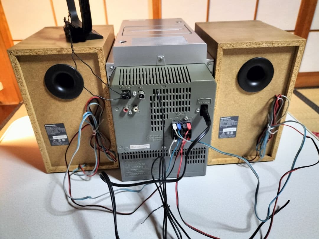 panasonicミニコンポSA-PM730SD リモコン取扱い説明書付