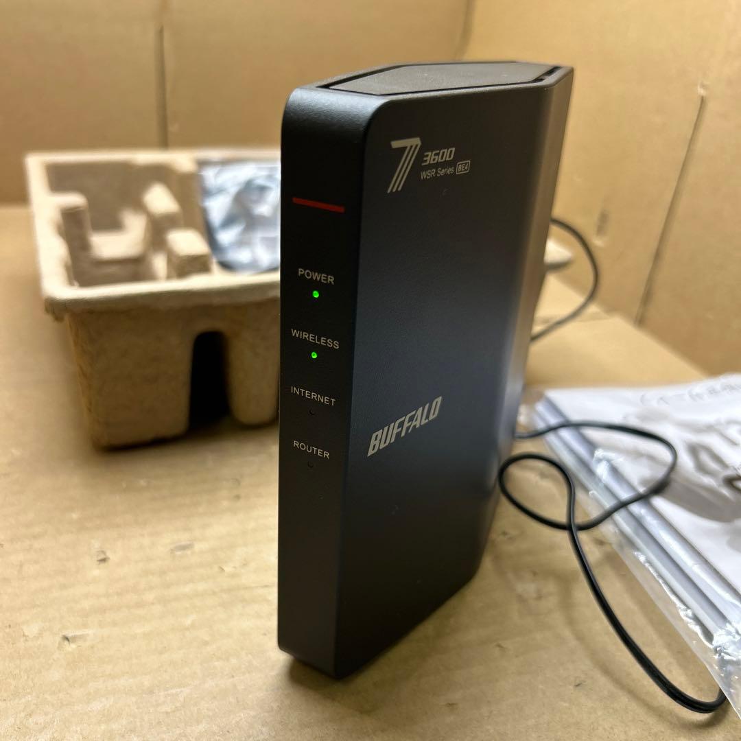 バッファロー WiFi ルーター 無線 LAN WSR3600BE4P/NBK