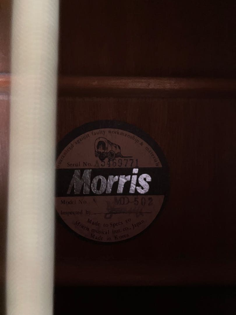 モーリス Morris MD-502 弦新品張り替え済み