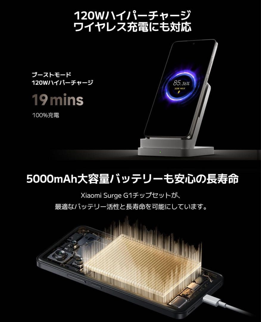 Xiaomi 14T Pro 12GB/512GB チタンブラックSIM フリー