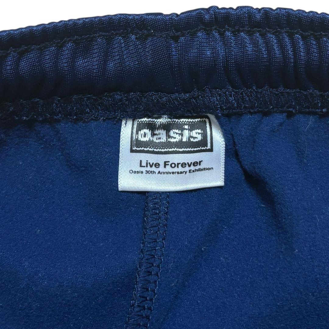 美品 oasis ジョガーパンツ L 紺 30周年 リヴフォーエヴァー トラック