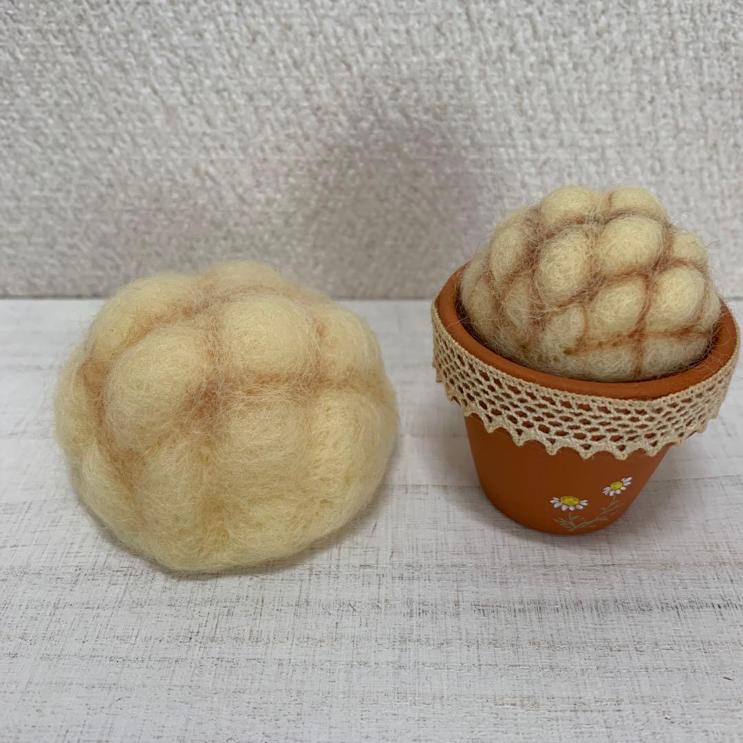 羊毛フェルト　うさぎ＊ネズミ＊かば＊ヤギ＊鳥＊メロンパン　可愛い物セットいっぱい