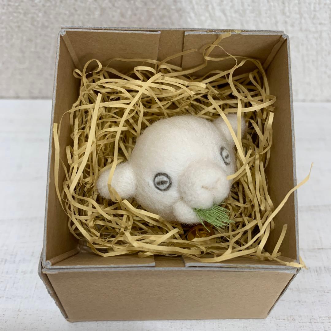 羊毛フェルト　うさぎ＊ネズミ＊かば＊ヤギ＊鳥＊メロンパン　可愛い物セットいっぱい