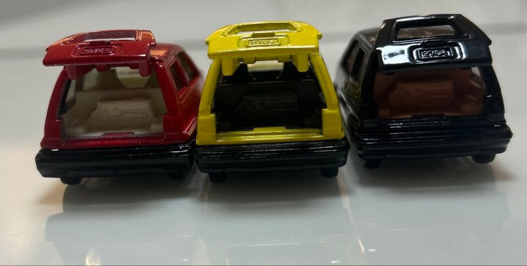 絶版品！トミカ 黒箱 No54 ホンダ シティ 日本製 3台セット