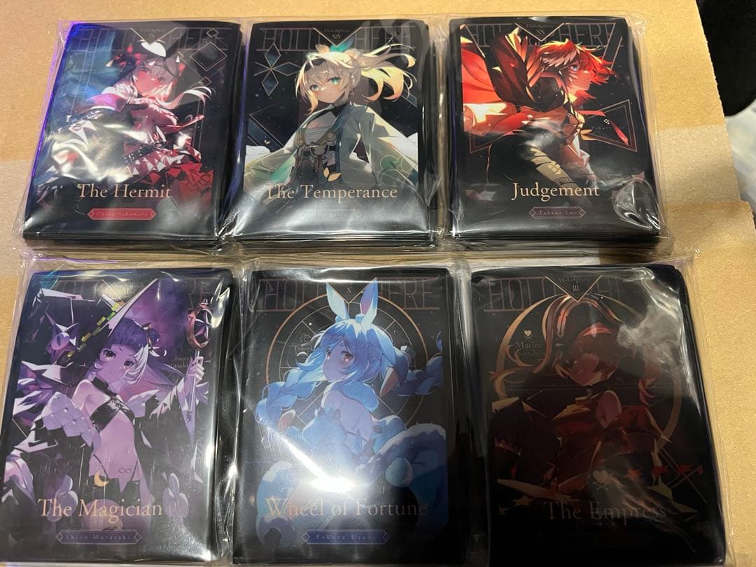 ホロライブ タロット風 カードスリーブ 22種セット 混沌の女神様