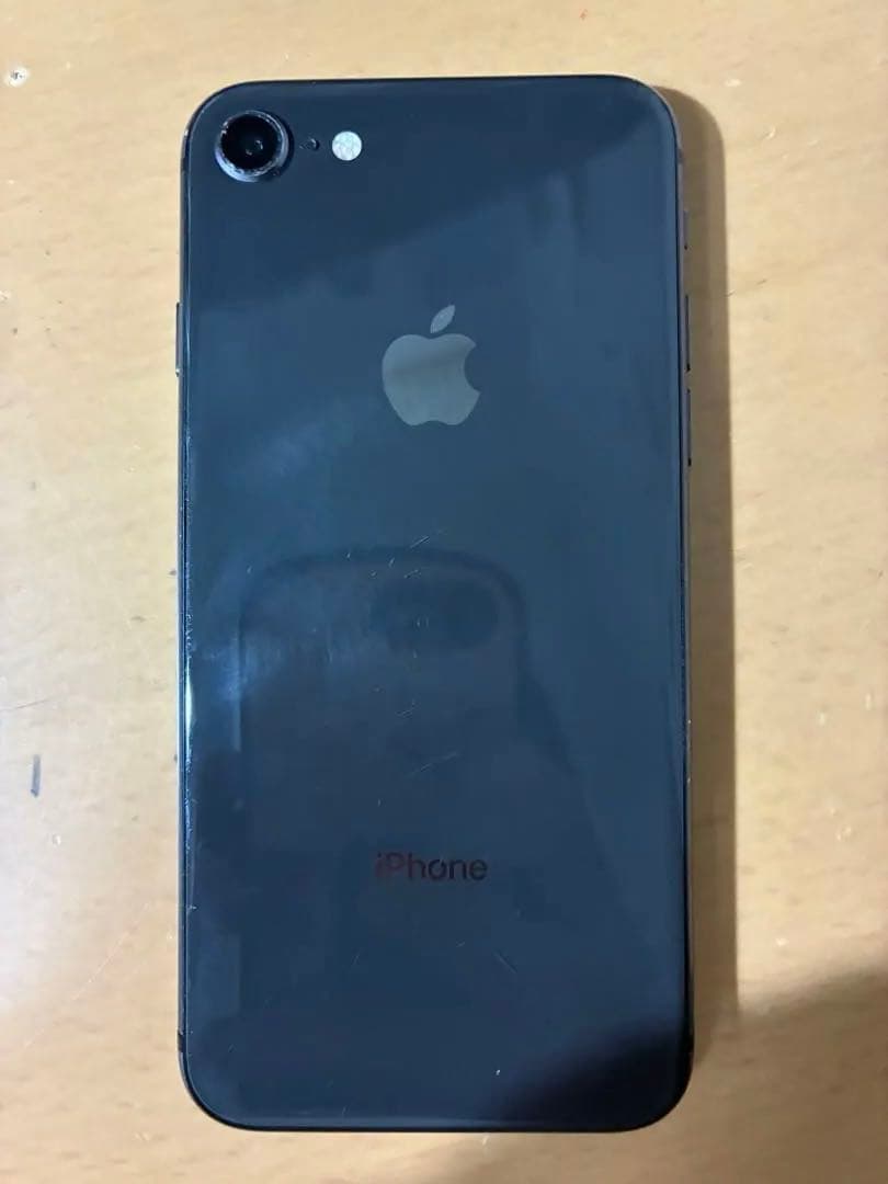 [ジャンク]Apple iPhone 8 ブラック 本体