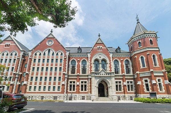 昭和レトロ洋館「慶應義塾大学図書館旧館」　白色模型