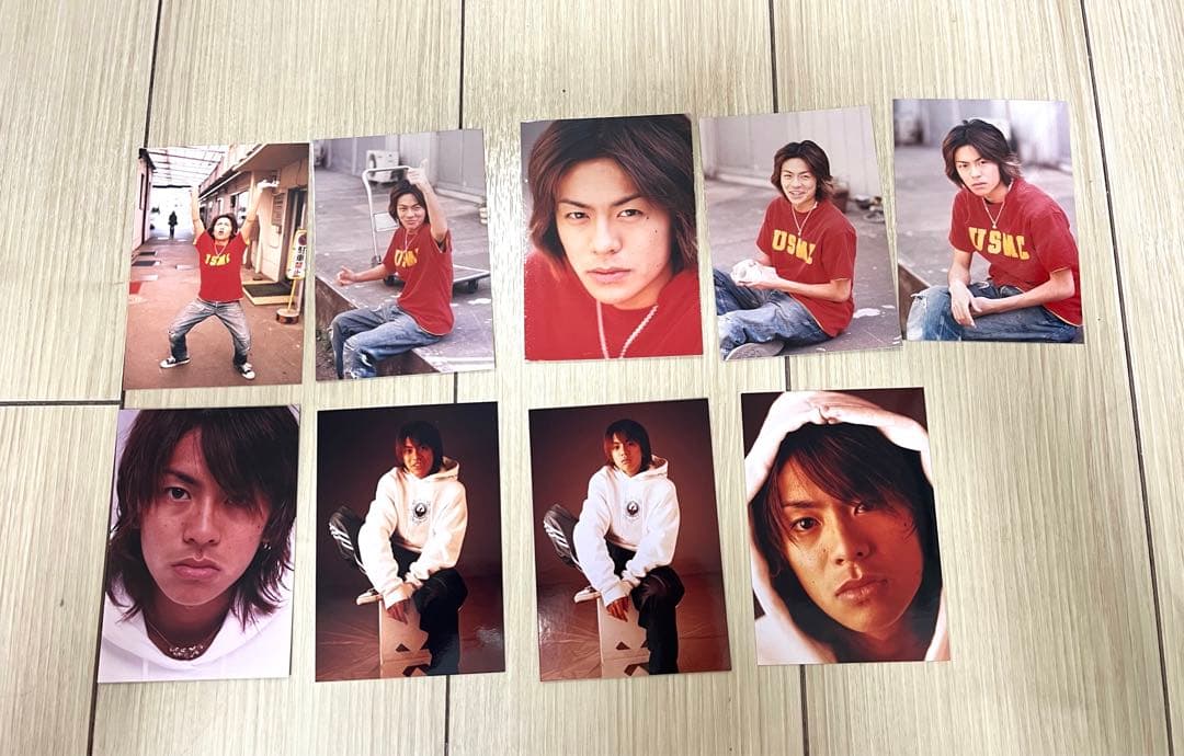 森田剛 公式写真 119枚セット Jr.時代〜V6デビュー初期カミセン