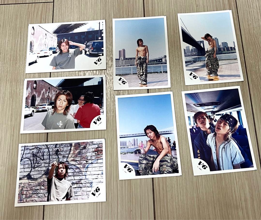 森田剛 公式写真 119枚セット Jr.時代〜V6デビュー初期カミセン