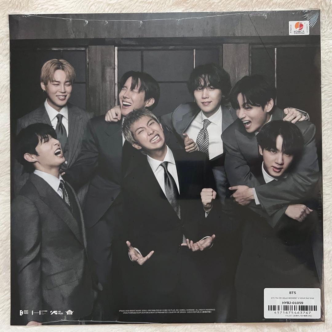 BTS V テテARIRANG アリラン Standard Vinyl LP