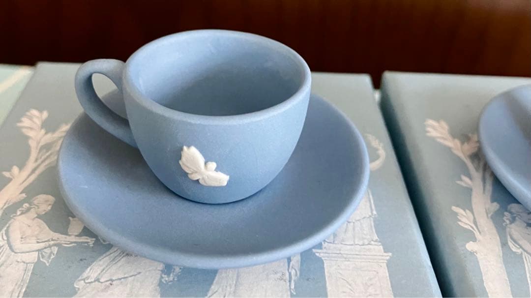  Museum ジャスパーミニチュアカップアンドソーサー2客