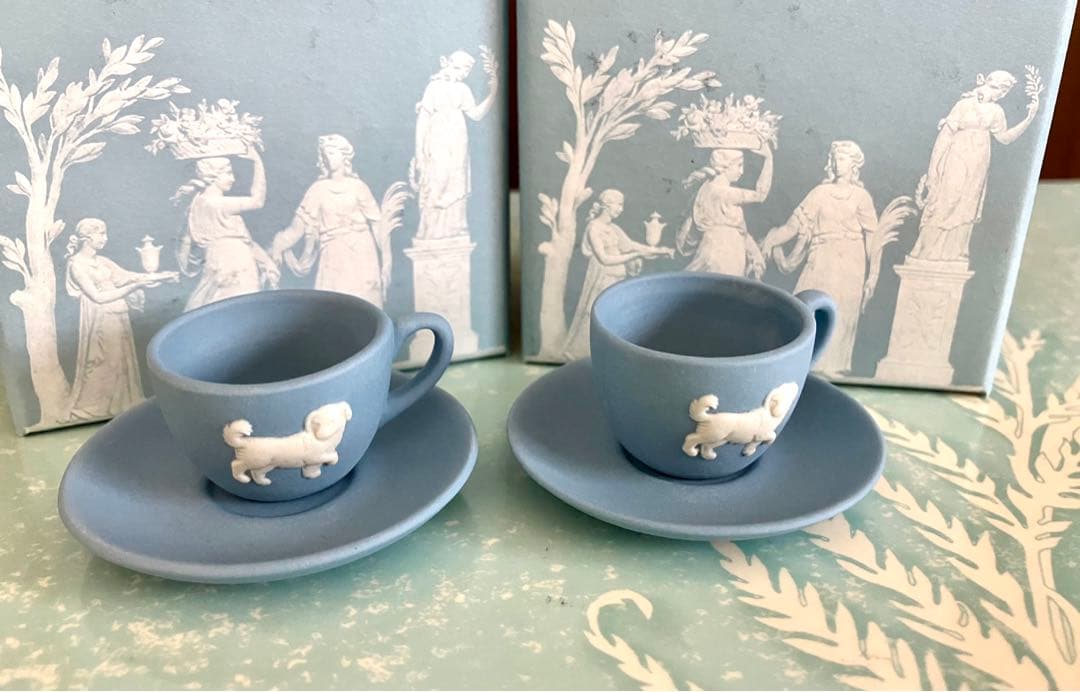  Museum ジャスパーミニチュアカップアンドソーサー2客