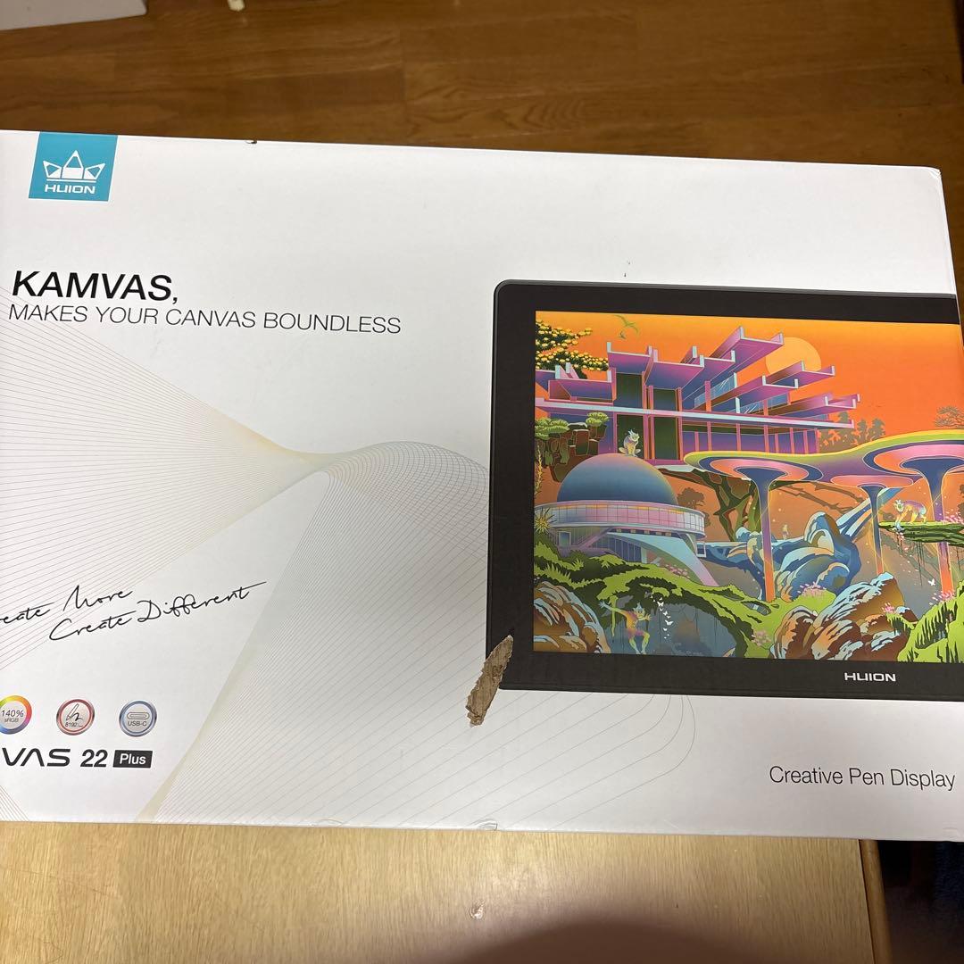 HUION 液晶ペンタブレット　KAMVAS 22 Plus