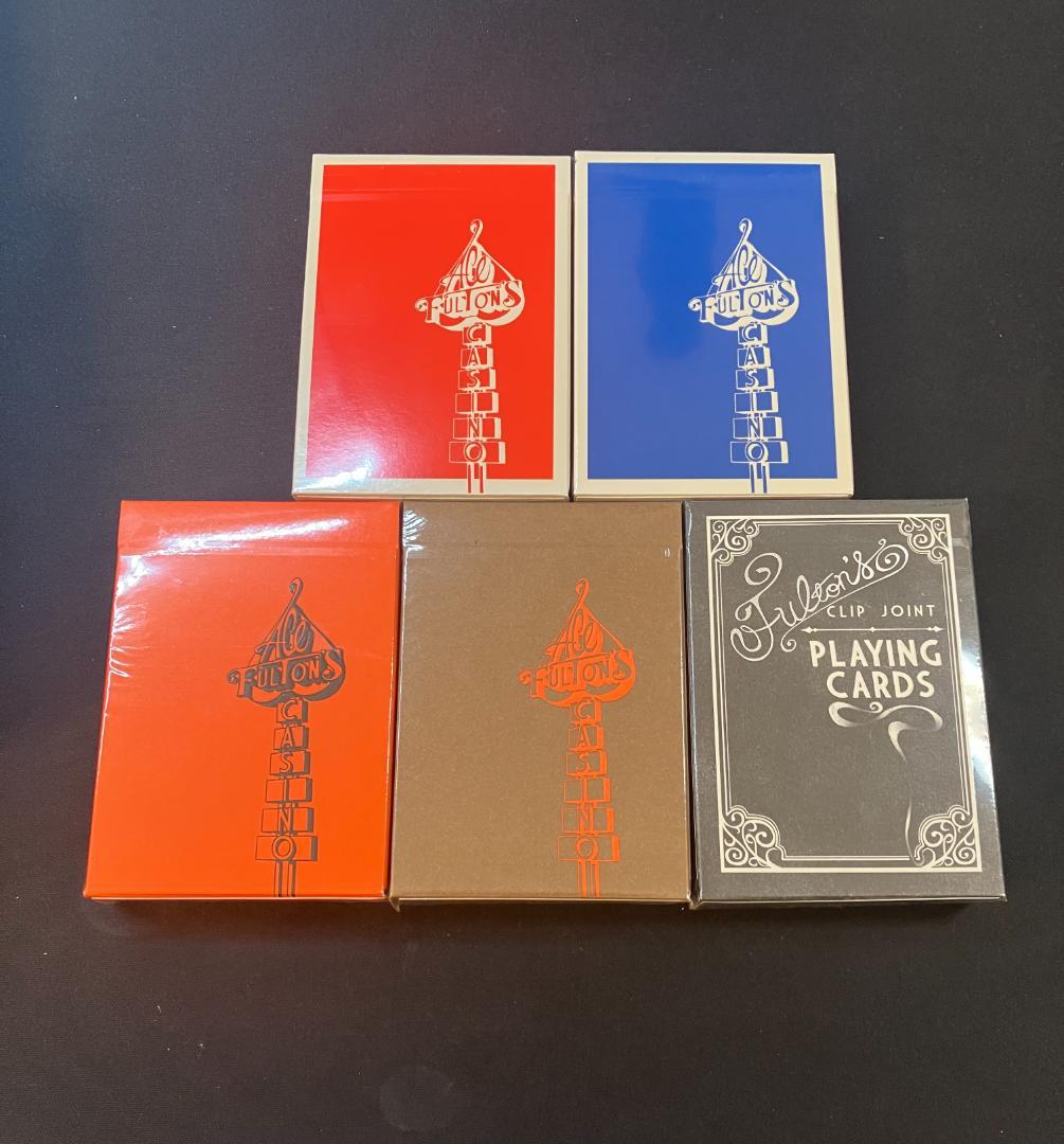 Ace fulton's casino playing cards まとめ売り