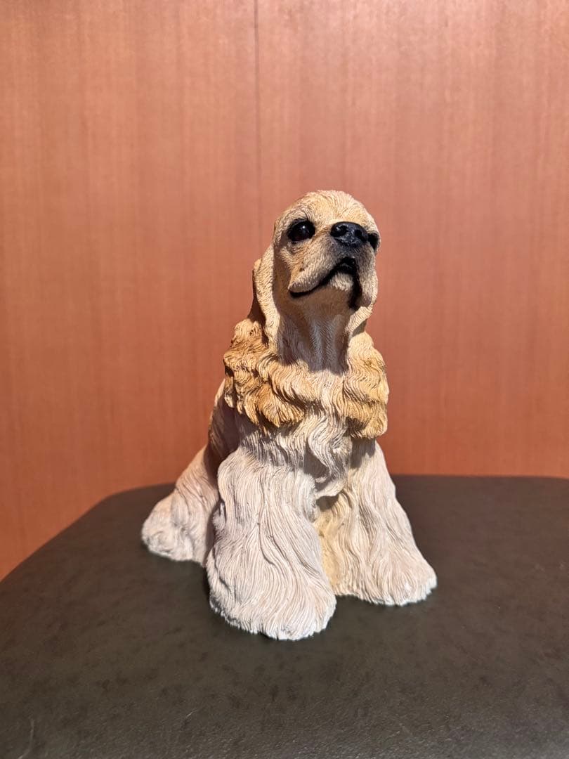 アメリカン・コッカー・スパニエル 置物