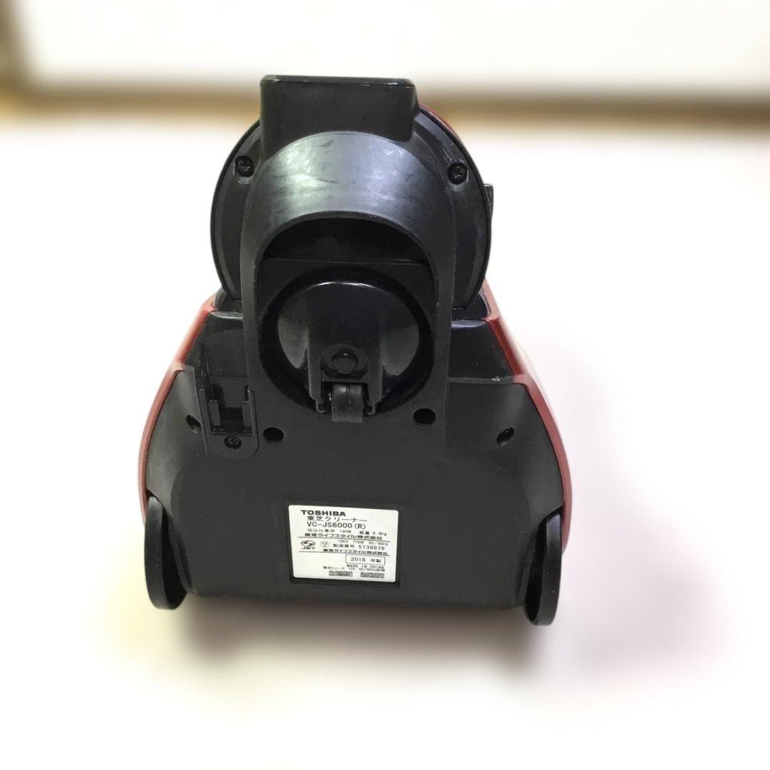TOSHIBAサイクロン掃除機 トルネオ VC-JS6000(R) 2018年製
