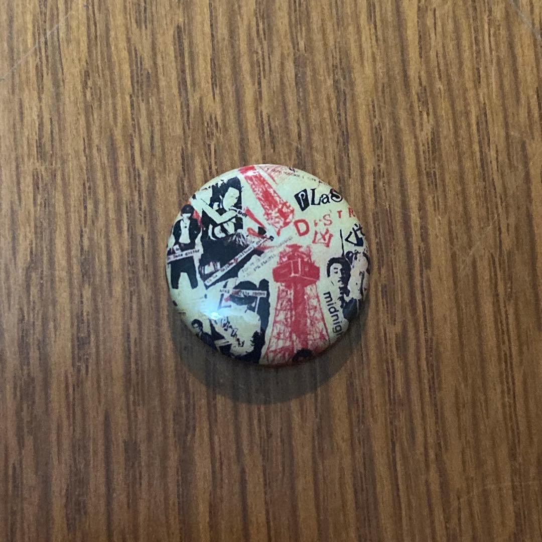 プラスチックス オフィシャル Tシャツ バッジ付 plastics