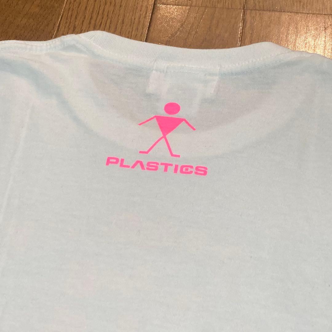 プラスチックス オフィシャル Tシャツ バッジ付 plastics