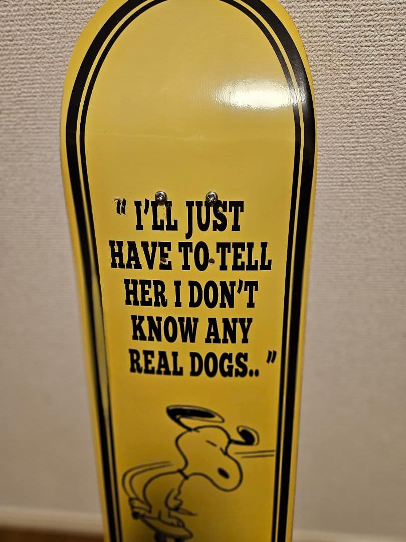 スヌーピー スケートボード デッキ