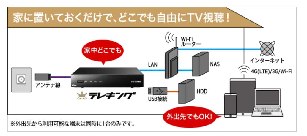 先行年末セール　 3波デジタル放送対応録画TVテレキング　GV-NTX1