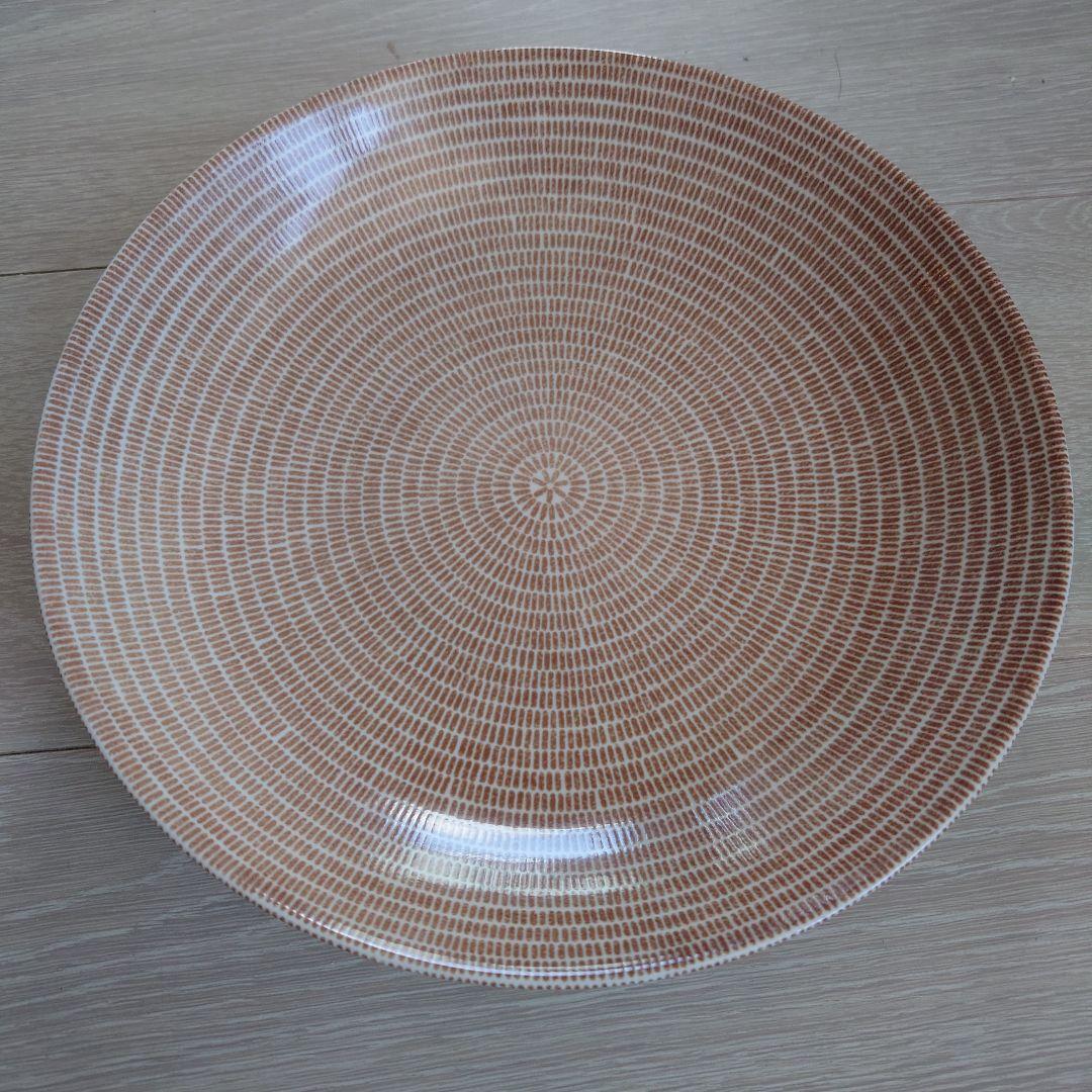 アラビア　アベック　24cm パスタプレート　ブラウン　２枚　けいここ