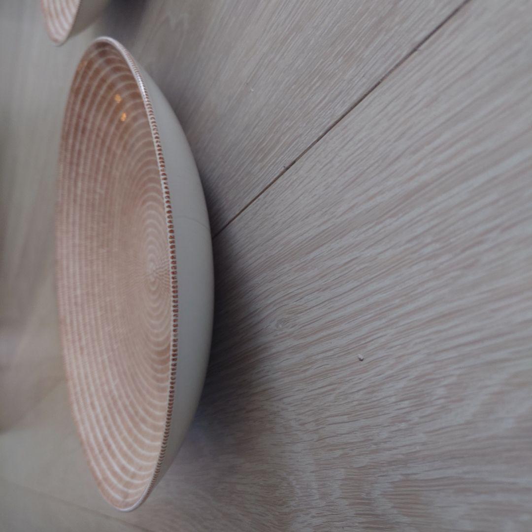 アラビア　アベック　24cm パスタプレート　ブラウン　２枚　けいここ