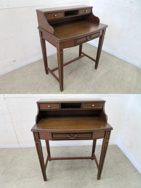 美品■マルニ木工■地中海ロイヤル■デスク72■18万円■クラシック■重厚■高級