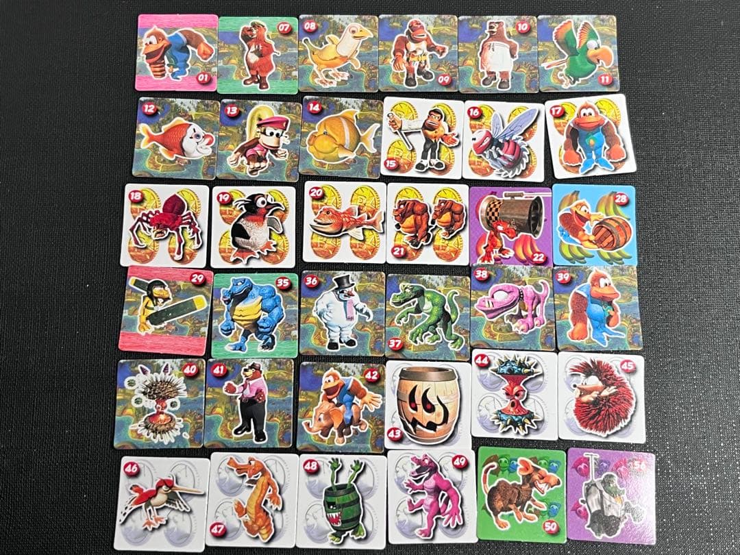 スーパードンキーコング GB ブロスカード 78枚プリズムカード入り