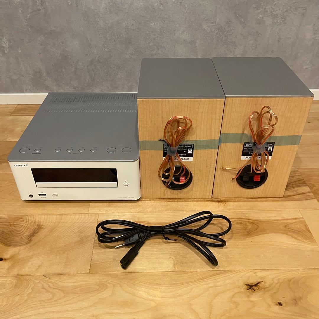 ONKYO オンキョー レシーバー CR-U1X スピーカー D-U1X コンポ