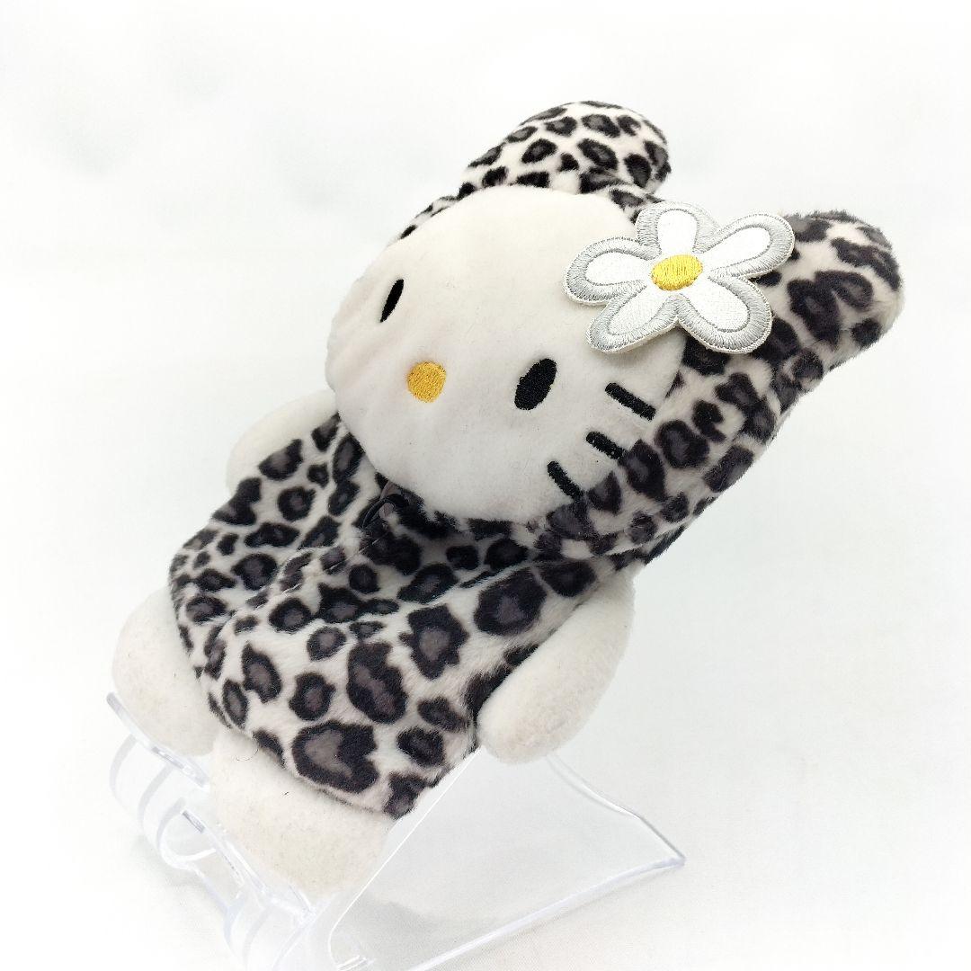 当時物 ハローキティ おでかけ ミニティッシュカバー ヒョウ柄 2002