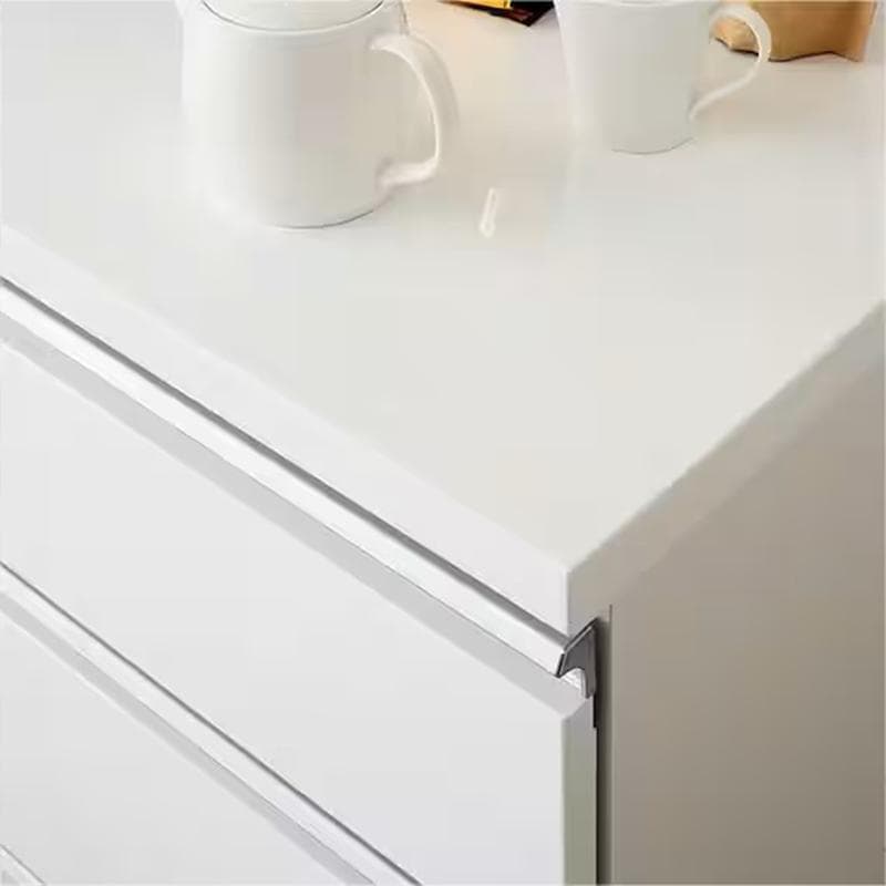 【美品】ニトリ キッチンカウンター キュリー2 80CT WH サイドボード